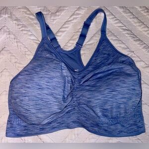 Old Navy Women's Blue Bra + Nike Blue sports bra set